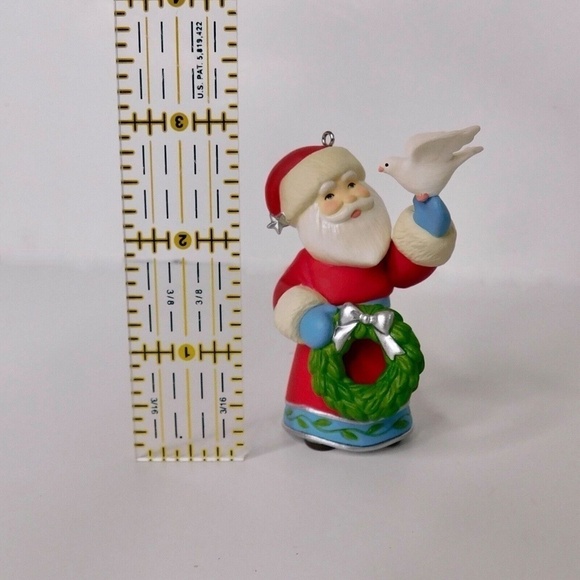 HALLMARK 2014 Keepsake Ornament Christmas A Visit From Santa Dove Series #6 - Picture 8 of 15